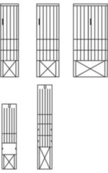 EH4-0 KOLOMKAST 1600X495X224