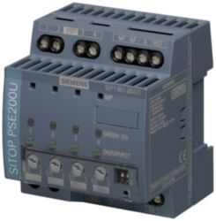 Selectivity module SITOP PSE200U, 24 V DC/4 x 0.5 ... 3 A with single