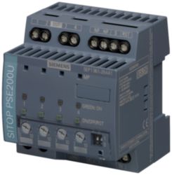 Selectivity module SITOP PSE200U, 24 V DC/4 x 3 ... 10 A with single c