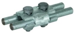 Parallel connector St/tZn for different diameters Rd 4-10mm