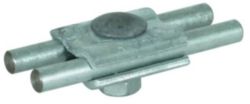 Parallel connector St/tZn for Rd 7-10mm