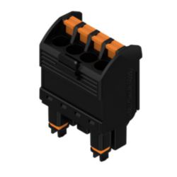 PCB plug-in connector (wire connection), 5.00 mm, Number of poles: 4,