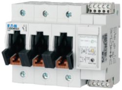 Zekeringlastscheider D02 met monitoring, 63A, 3p 106mm