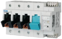 Zekeringlastscheider D02 met monitoring, 63A, 3p+n 135mm