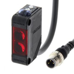 Photoelectric sensor, retroreflective, 4m, DC, 3-wire, NPN (requires r