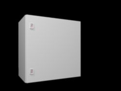AX Kast 600x600x350 1D 1MPL RAL7035