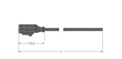 Deutsch-connector, Aansluitkabel