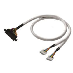PLC-wire, Digital signals, 10-pole, Cable LiYY, 1 m, 0.14 mm²