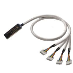 PLC-wire, Digital signals, 10-pole, Cable LiYY, 1 m, 0.14 mm²