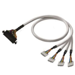 PLC-wire, Digital signals, 10-pole, Cable LiYY, 3 m, 0.14 mm²