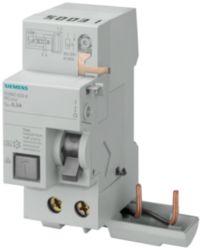 RC unit, 2-pole, type A, In: 40 A, 30 mA, Un AC: 230 V, for 5SL4