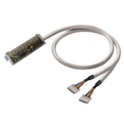 PLC-wire, Digital signals, 10-pole, Cable LiYY, 1 m, 0.14 mm²