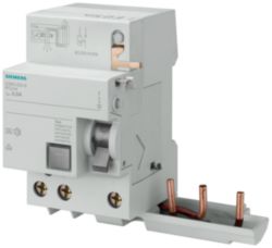 RC unit, 3-pole, type A, selective, In: 63 A, 1000 mA, Un AC: 400 V, for 5SY