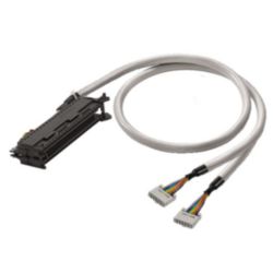 PLC-wire, Digital signals, 10-pole, Cable LiYY, 2 m, 0.14 mm²