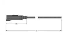 Deutsch-connector, Aansluitkabel