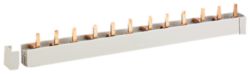 Busbar, 3-phase for N circuit breakers 5SQ for 12 MW, 210 mm long, 16 mm2 CU