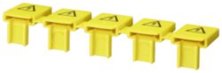 Touch protection for open terminals, yellow