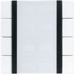 KNX/FUNK tastafd. A/AS 4-v. alpinwit