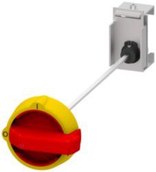 Rotary operator complete red for 5SY, 5SP4, 5SL, 5TL1, 5TE2, 5TE8, 5SU1