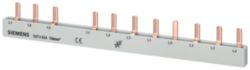 Pin busbar, 10 mm2, connection: 3-phase/N+8x phase finger-safe for 1F