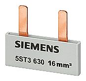 Pin busbar, 16 mm² connection: 9 x (1-phase+AS/FC) safe to touch