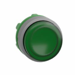 KOP VERL. DRUKKNOP P-LED GROEN
