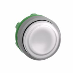KOP VERL. DRUKKNOP P-LED WIT