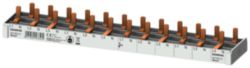 Compact pin busbar, 10 mm2, connection 3P/N 12x compact device 1 MW