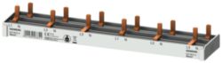 Compact pin busbar, 10 mm2, connection 3P/N 6x AFDD 5SM6 + 6x compact device