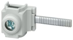 Infeed terminal 25 mm2 short for pin busbars