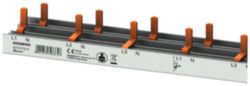 Compact pin busbar, 10 mm2, connection 3P/N AFDD 5SM6 + compact device 1 MW