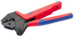 Crimping tool, Angled, for Han-Fast® Lock single contact, Conductor cross-section: 4-10 mm²