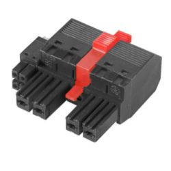 Hybrid connector (wire connection), 7.62 mm, Number of poles: 5, PUSH