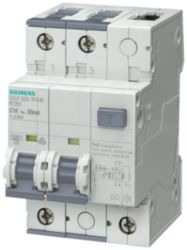 RCBO, 10 kA, 2P, type A, 30 mA, C-char, In: 10 A, Un AC: 230 V