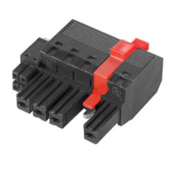 Hybrid connector (wire connection), 7.62 mm, Number of poles: 3, PUSH