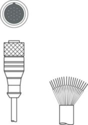 Aansluitkabel KD U-M23-JA-P1-050