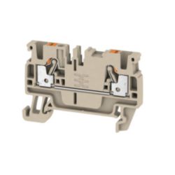 Feed-through terminal block, PUSH IN, 2.5 mm², 800, 24 A, Number of co