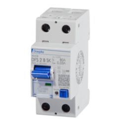 Residual current circuit-breakers 2-pole, 16 A, 0.30 A, Type B SK, N arbitrary