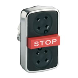 KOP DUBBELE TOETS METAAL ZONDER KAPJE