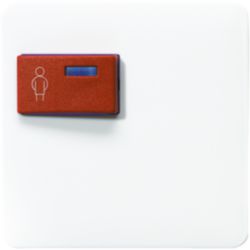 Afdekking CD500 alp.wit voor Ackermann