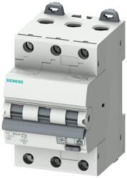 RCBO, 6 kA, 3-pole type A, 30 mA, B char., In: 25 A Un: 400 V