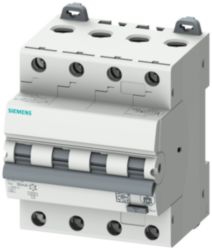 RCBO, 6 kA, 4-pole type A, 300 mA, C char, In: 25 A Un: 400 V