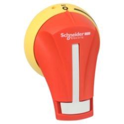Draaibediening - Direct/Zijkant - Rood/Geel - IP65 - Access.TeSys GS 3