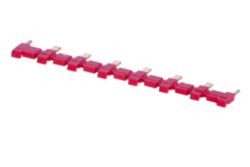 Jumper link 8-way red for socket 93.02/52 (S38,41)