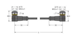 Actuator- en sensorkabel / PVC, verbindingsleiding