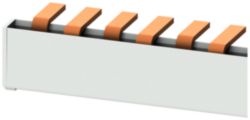 2-phase busbar, 12 MW 32 A for terminals with 6 mm2 (for 5MW8 1+2, 5TE4 8, 5TE5 8
