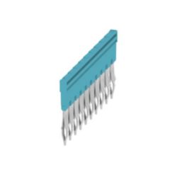 Cross-connector (terminal), Plugged, Number of poles: 10, Pitch in mm: