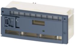 Switch connector with fuses In-line design, pluggable NH3 630 A, 4-pole AC23B 500V , 55 (AC500V) kA manual operating