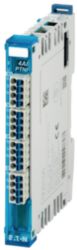 Analog input module, 4 analog inputs, Pt/Ni/KTY/R with 2-wire or 3-wire connection