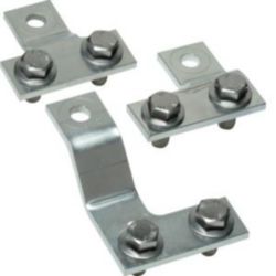 Connecting set for 2 x 300mm², corrosion-resistant, for NH fuse-switch